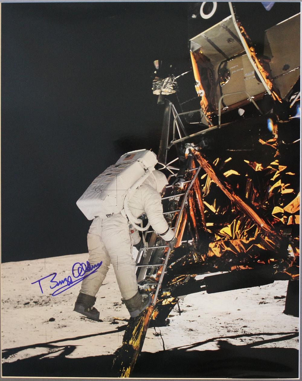 Buzz Aldrin signed Photogra... image