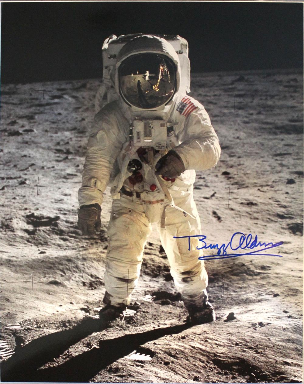 Buzz Aldrin signed Photogra... image