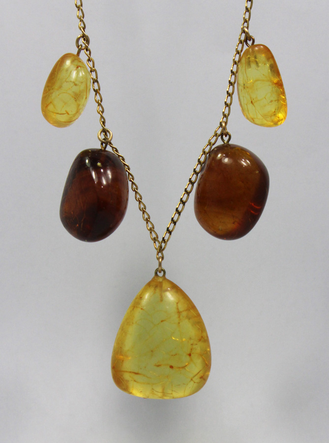 Baltic Amber Necklace featu... image