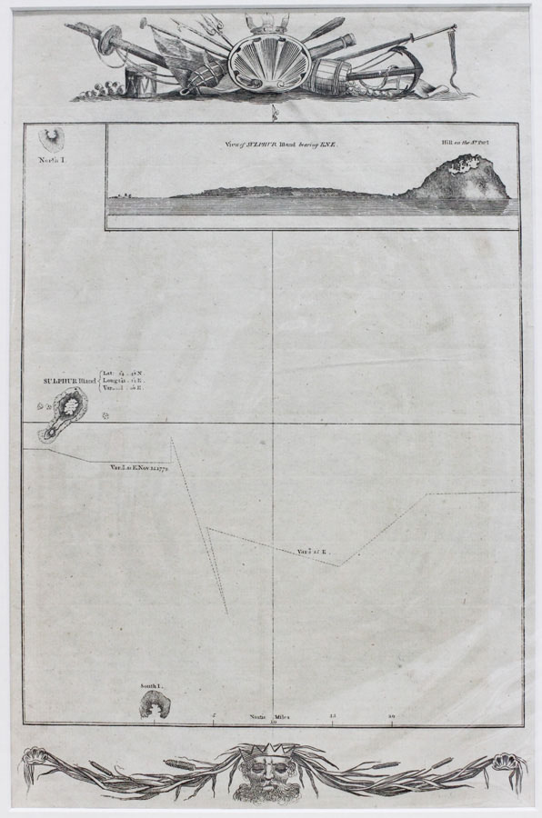 Chart & View of Sulphur Isl... image