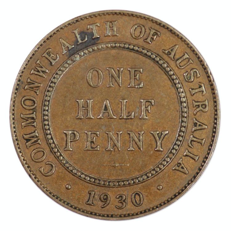 Australia 1930 Halfpenny, E... image