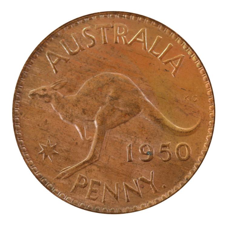 Australia 1950 Y. (P) Penny... image