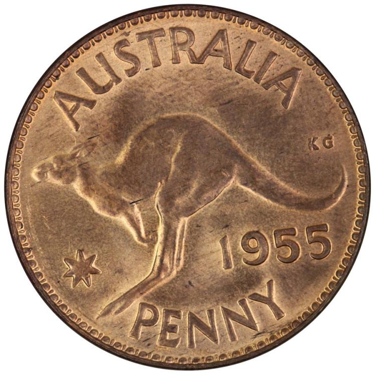 Australia 1955 (M) Penny, F... image