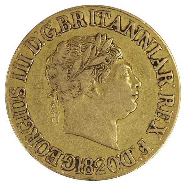 Great Britain 1820 Sovereig... image