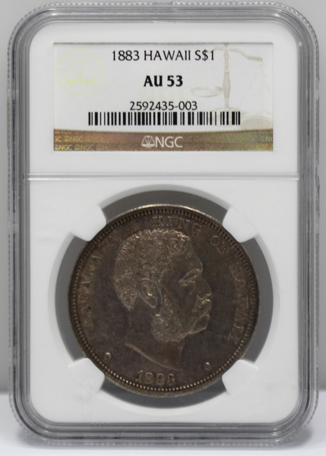 Hawaii (USA) 1883 Silver Do... image