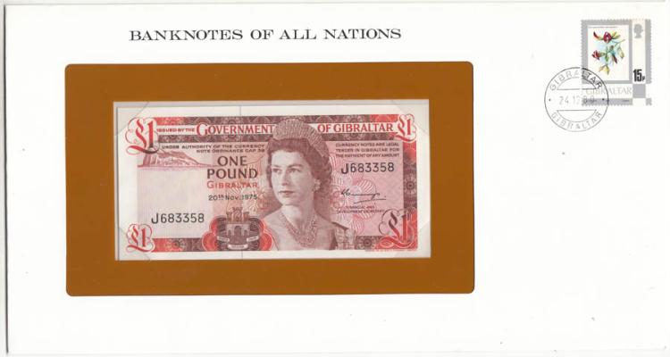 Gibraltar 1975 £1, Uncircul... image