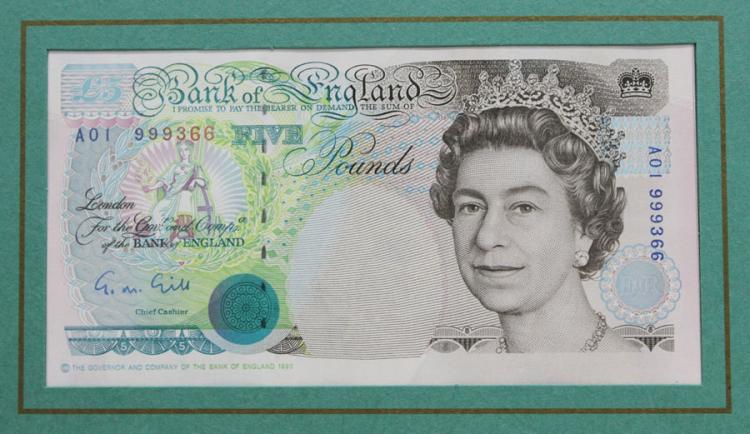 Bank of England £5 Changeov... image