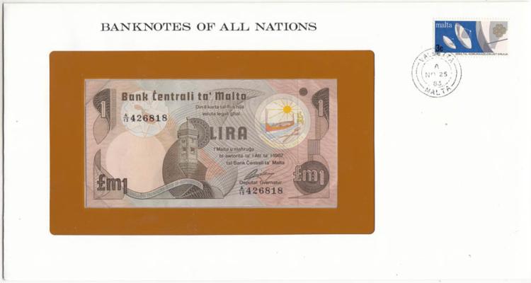 Malta (1979) Lira, Uncircul... image