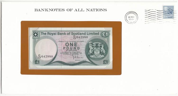 Scotland 1981 £1, Uncirculated image