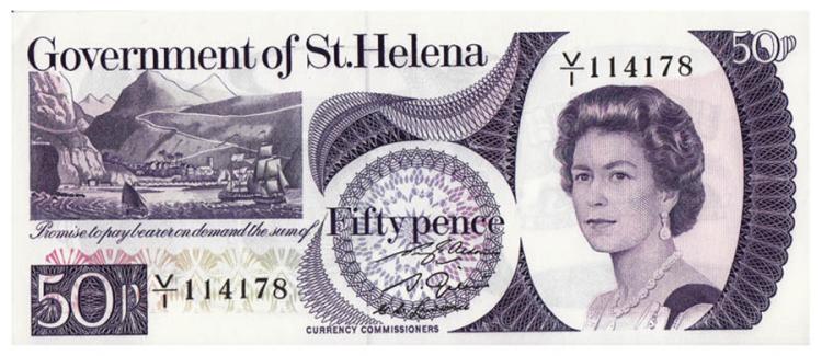 St Helena (ND-1979) 50 Penc... image