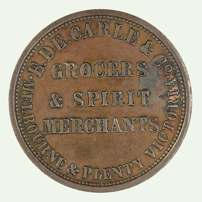 Australia Penny Token 'E De... image