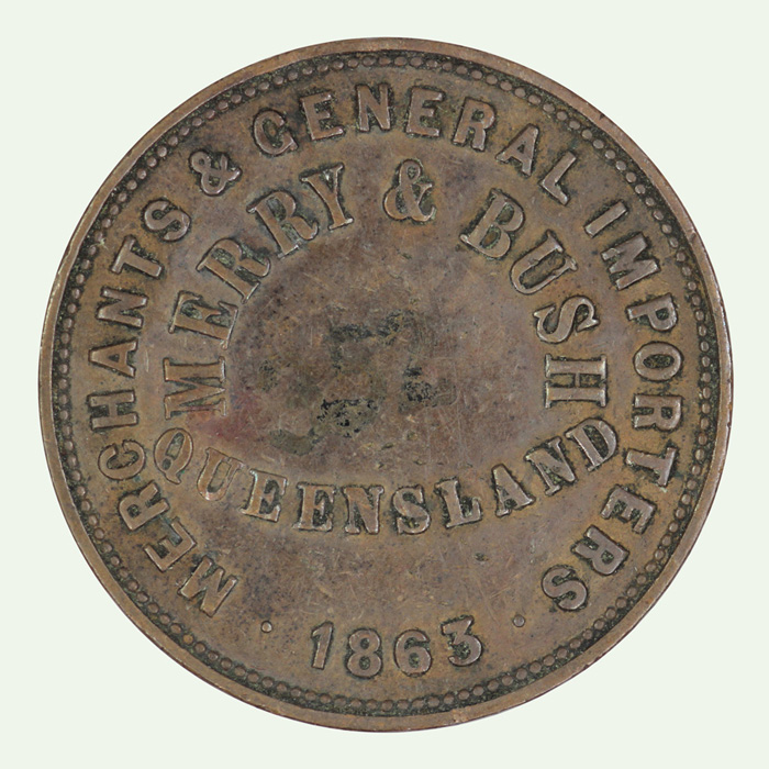 Australia Penny Token 'Merr... image