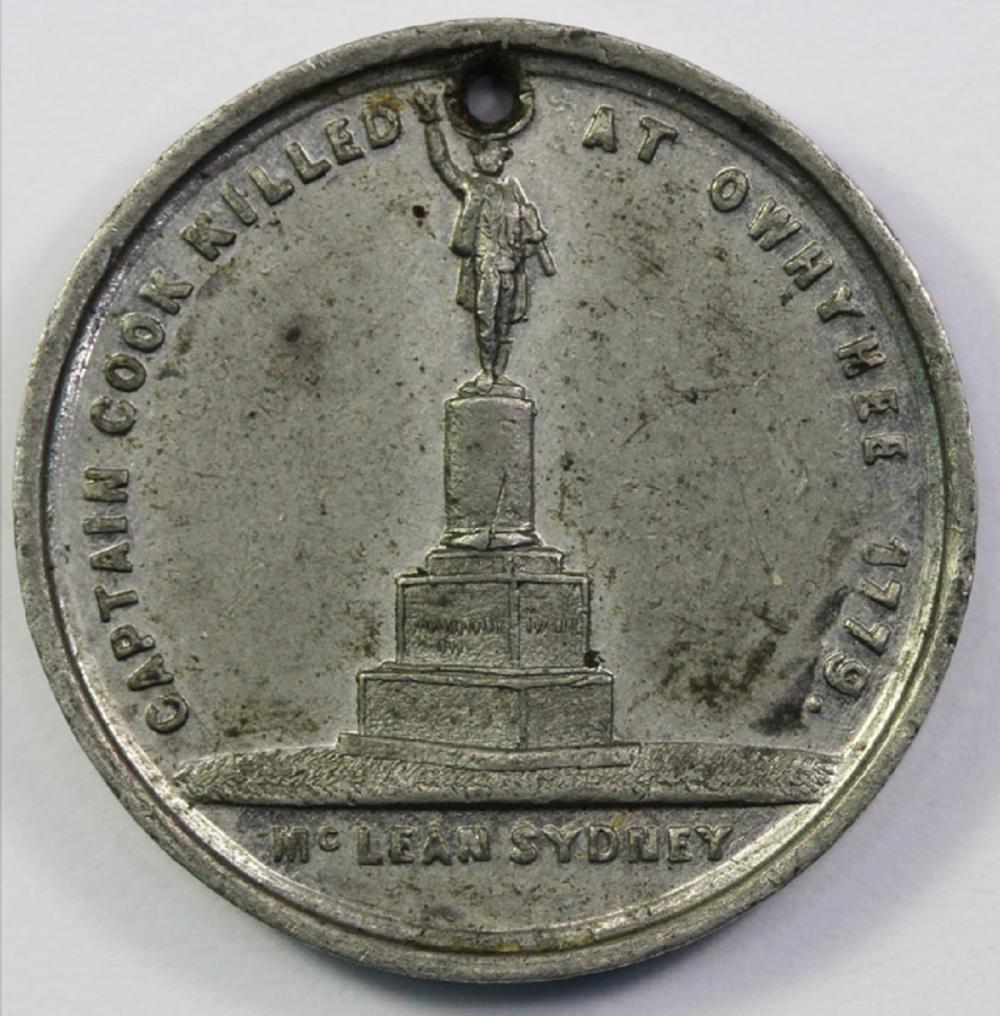 Australia. Medalet in White... image