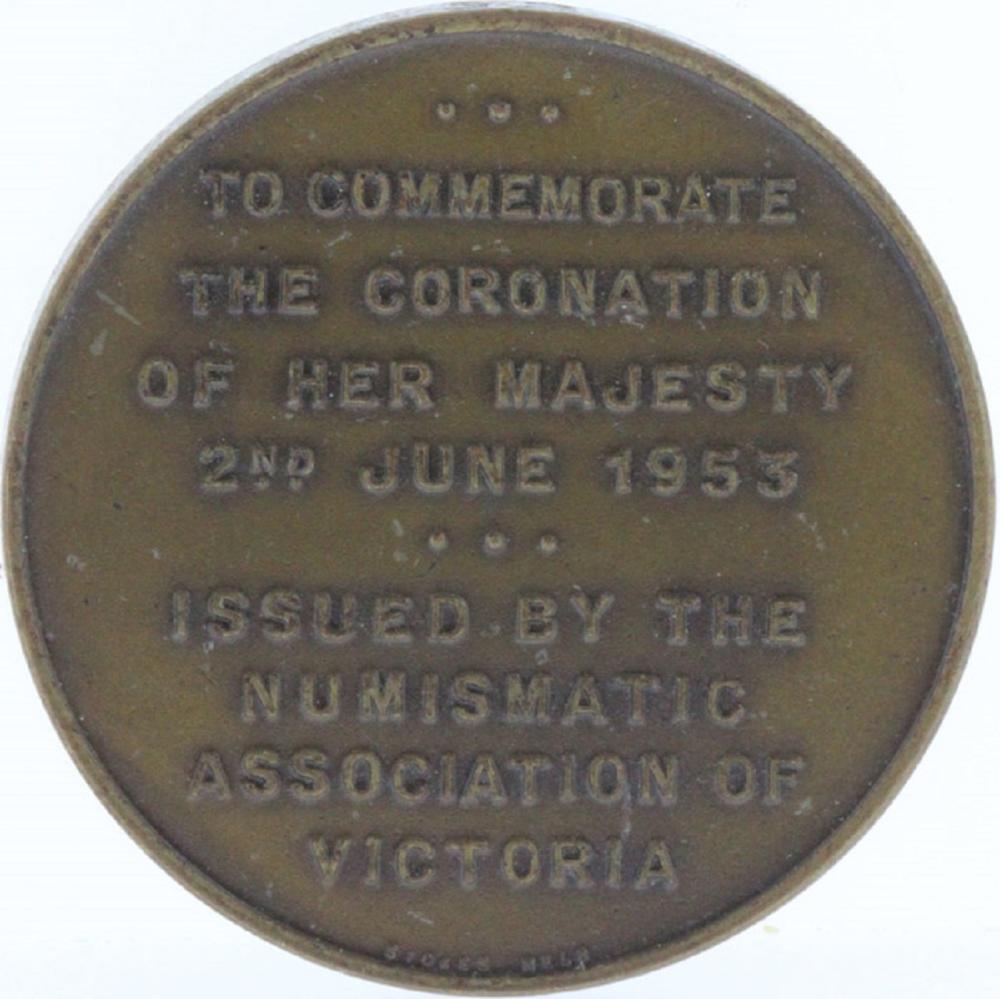 Australia. 1953 Medal to co... image