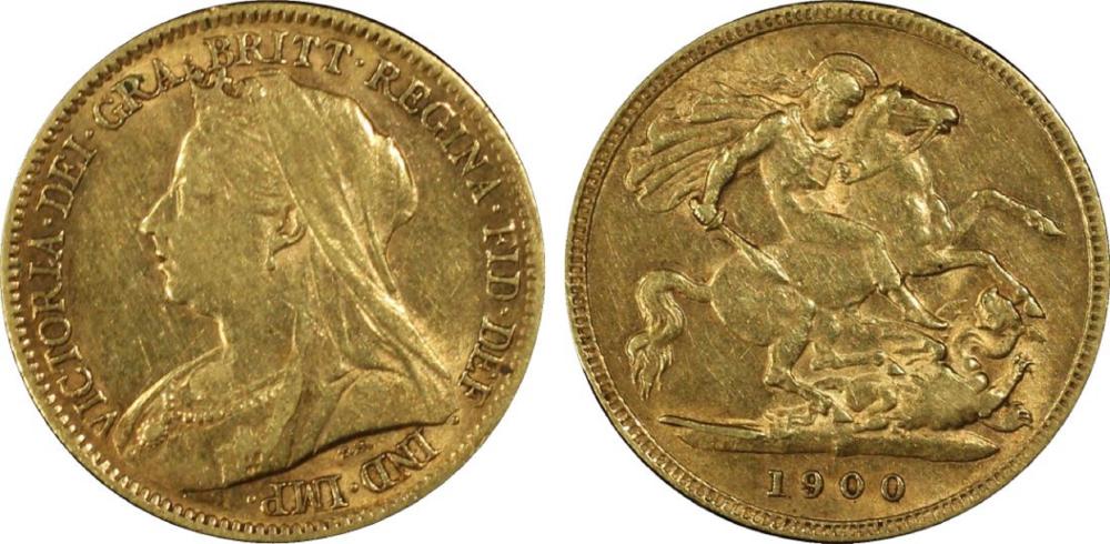 Australia. 1900 P Gold (0.9... image