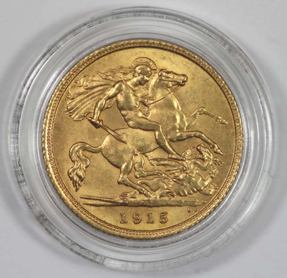 Australia. 1915 S Gold (0.9... image