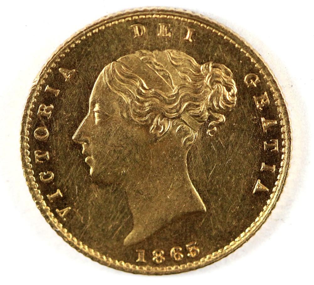 Great Britain. 1865 Gold (0... image