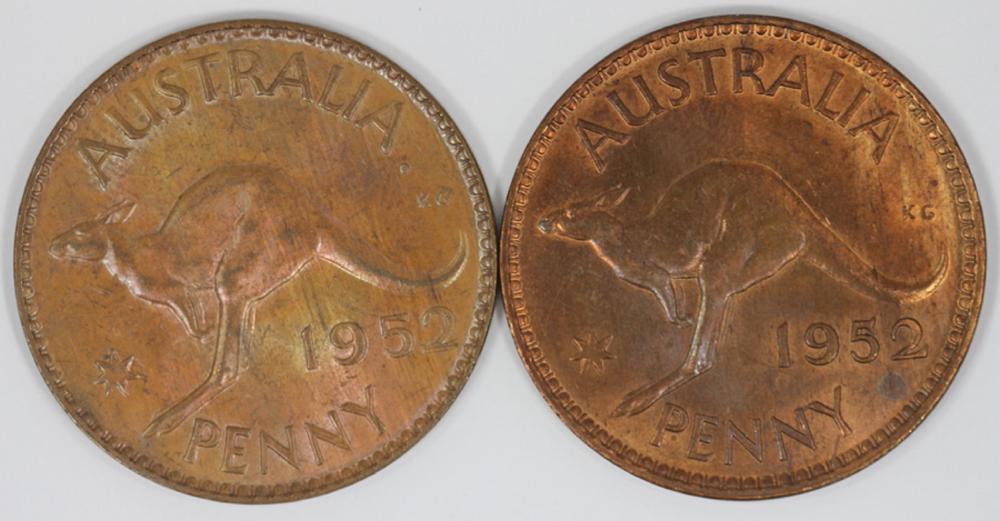 Australia. 1952 (M) & 1952 ... image