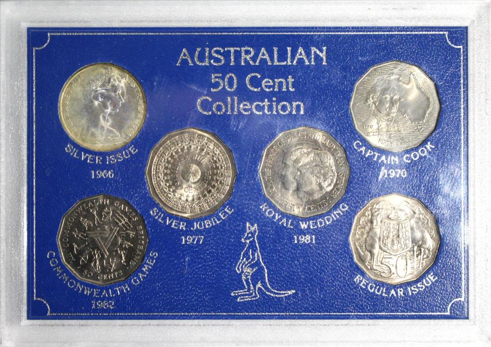 Australia. 1966-77 50 Cent ... image