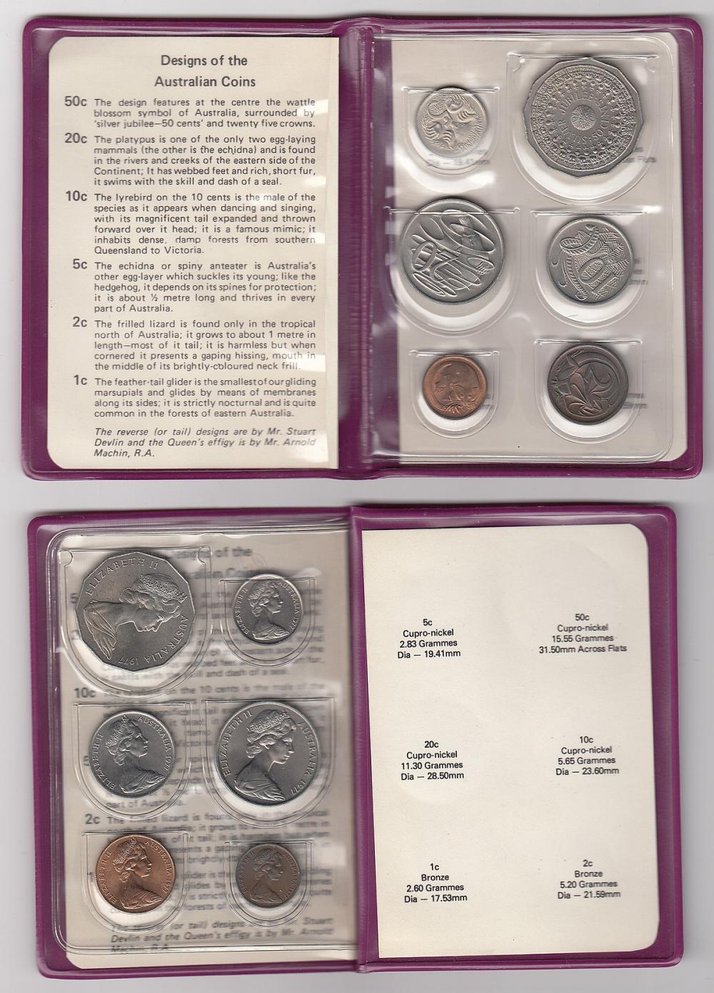 Australia. 1977 Mint Set, U... image