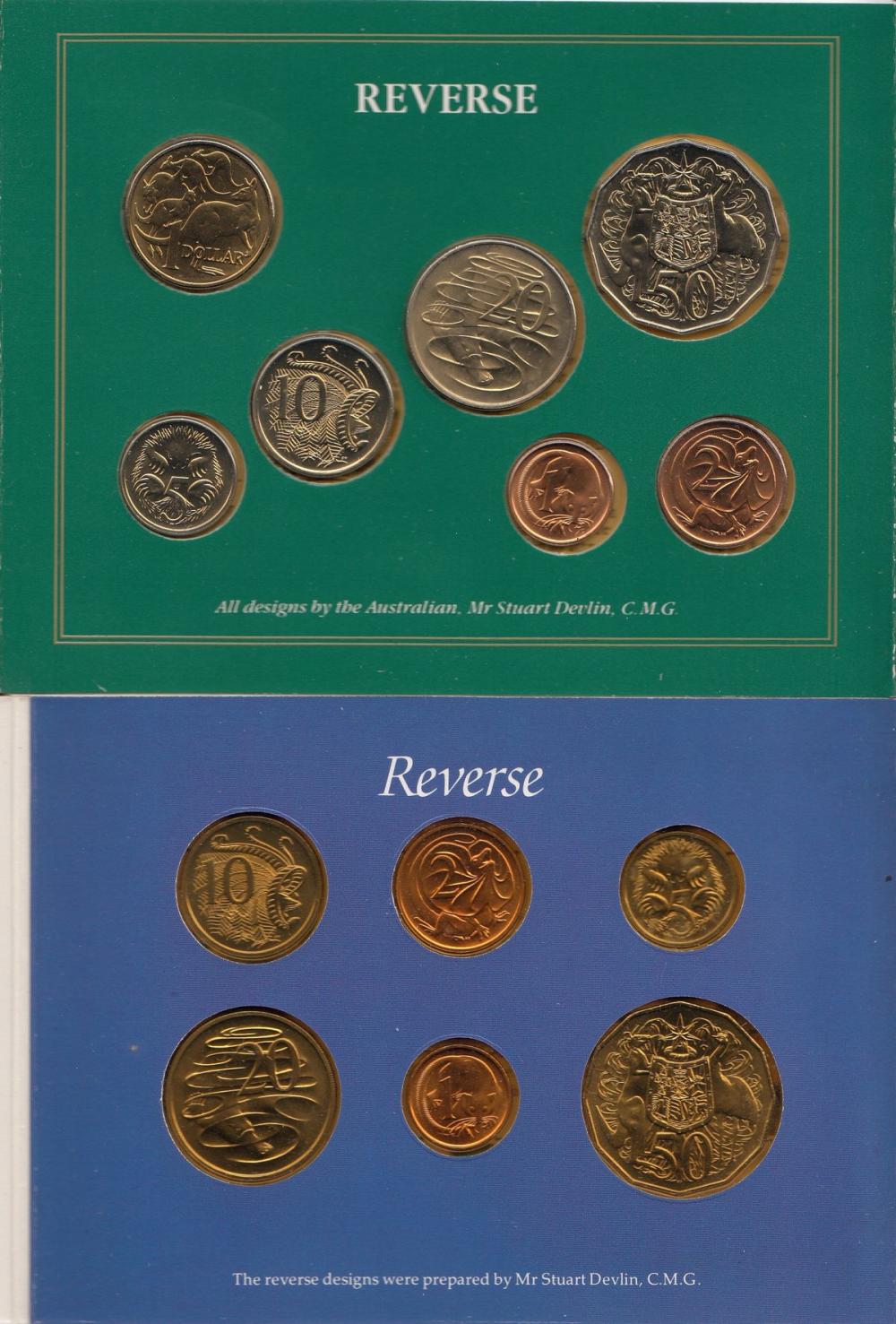 Australia. 1984 & 1985 Mint... image