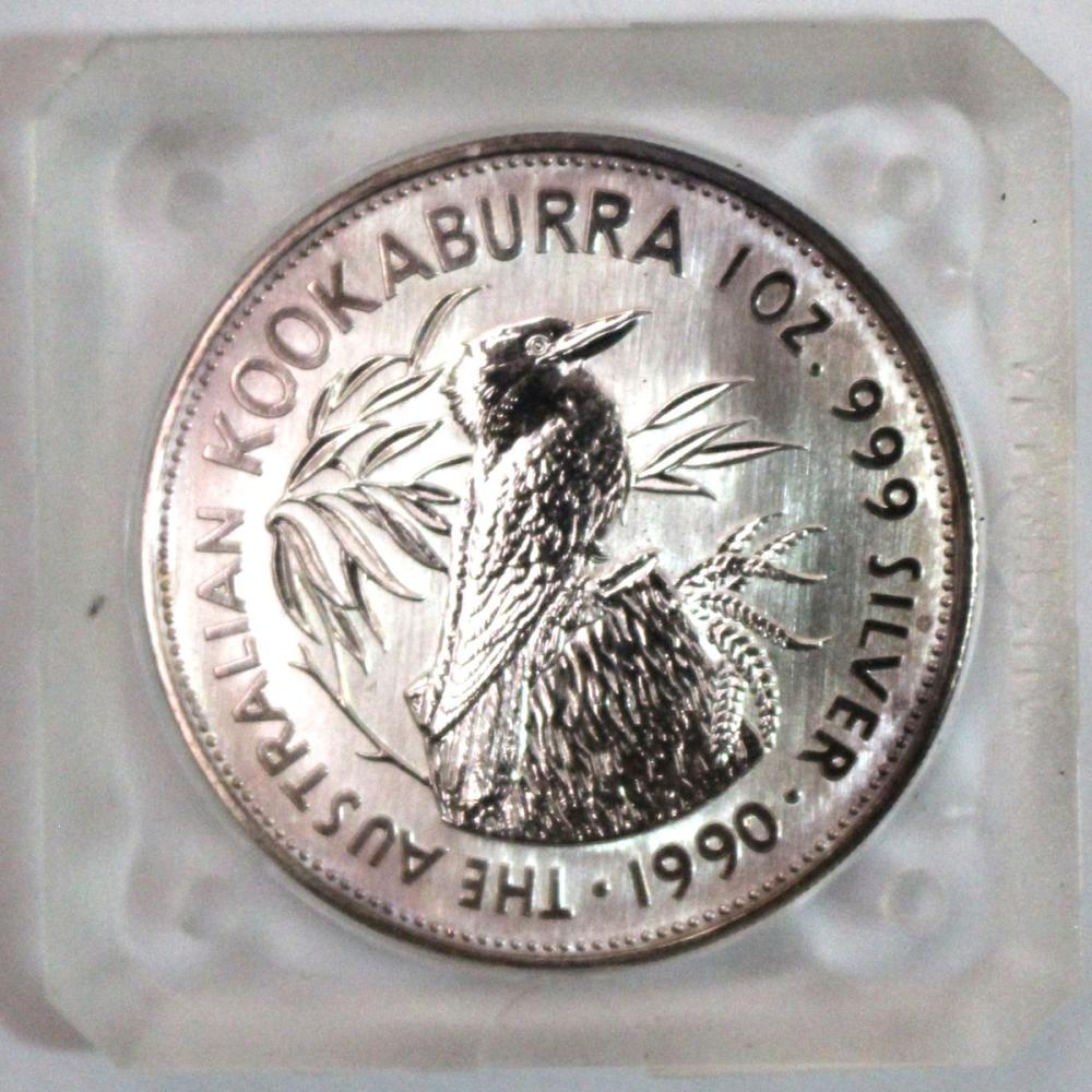 Australia. 1990 Silver (0.9... image