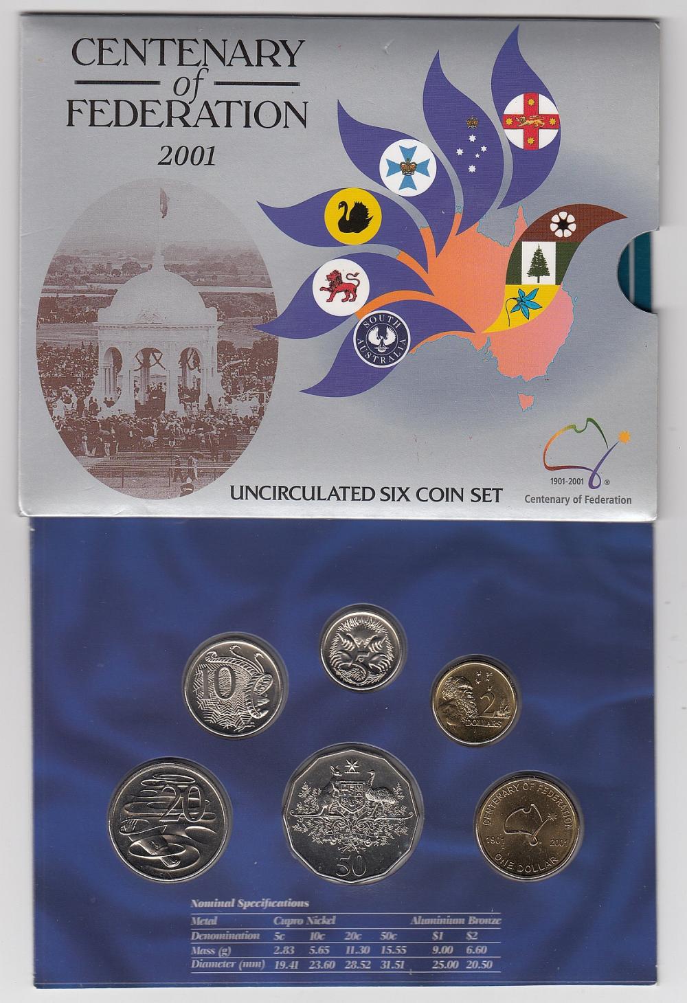 Australia. 2001 Mint Set, U... image