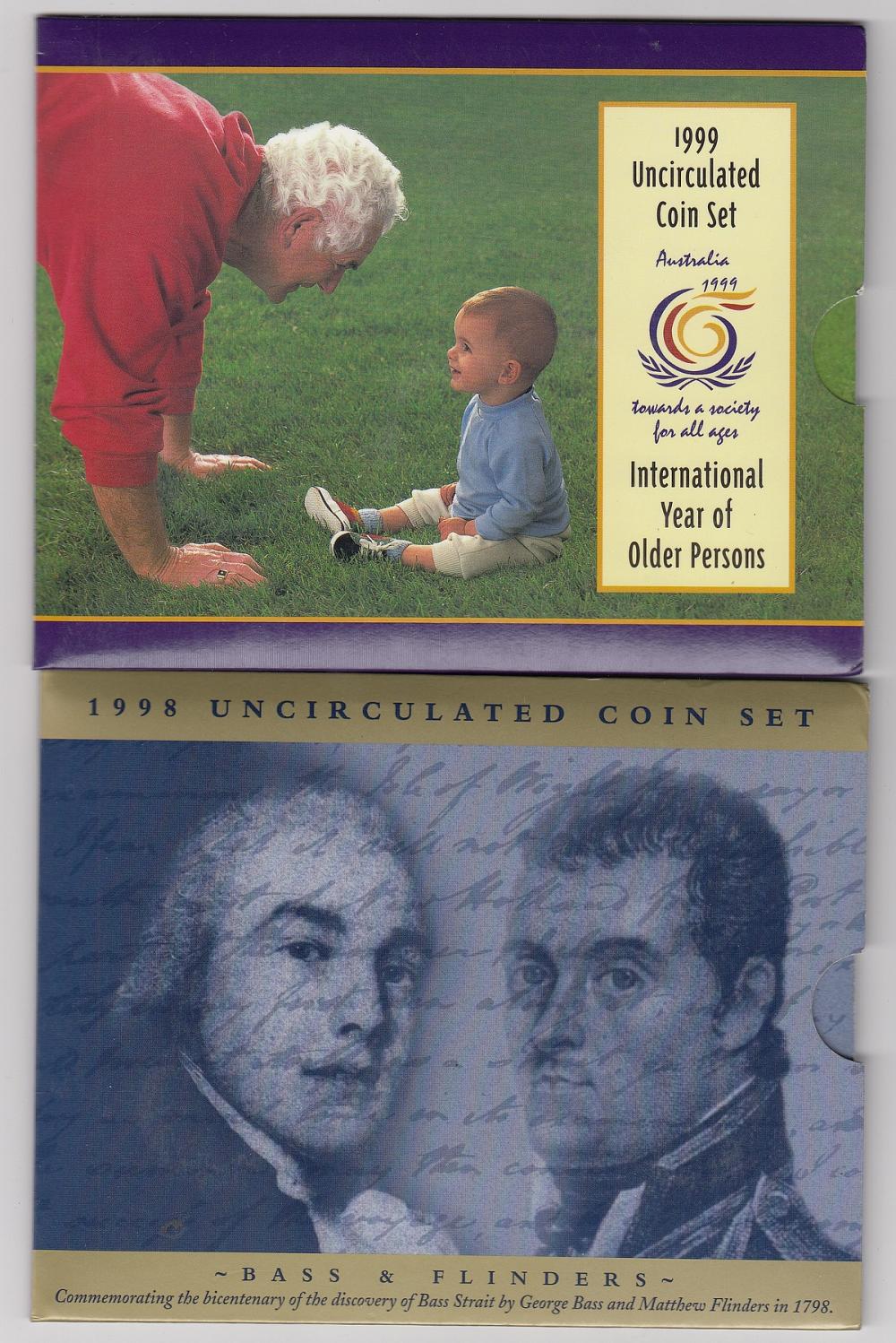 Australia. 1998 & 1999 Mint... image