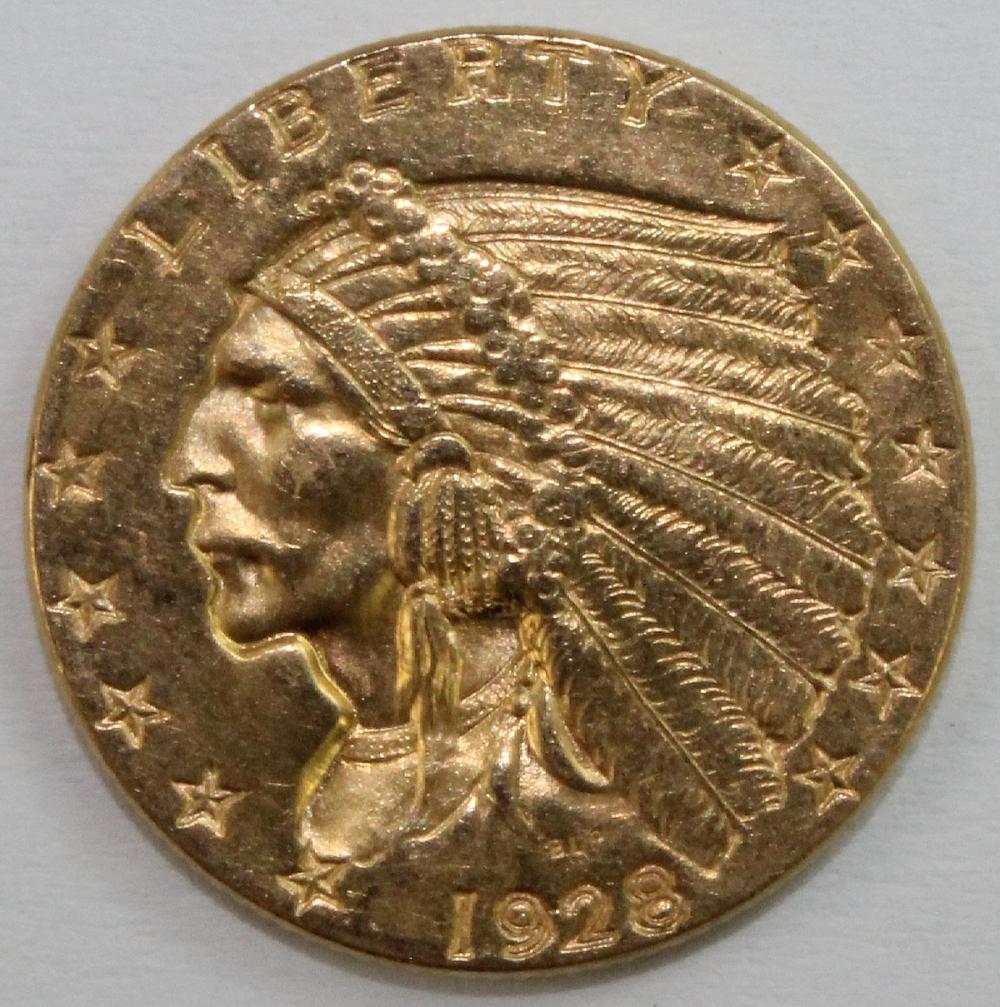 U.S.A. 1928 Gold (0.900) 2 ... image