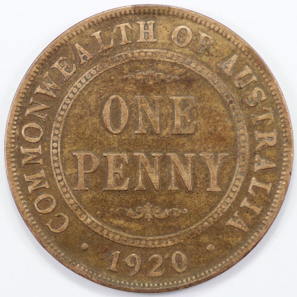 Australia 1920 .//. Penny, ... image