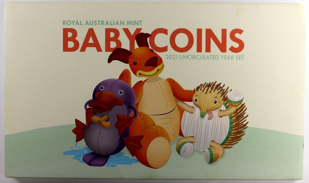 Australia 2021 'Baby Coins'... image