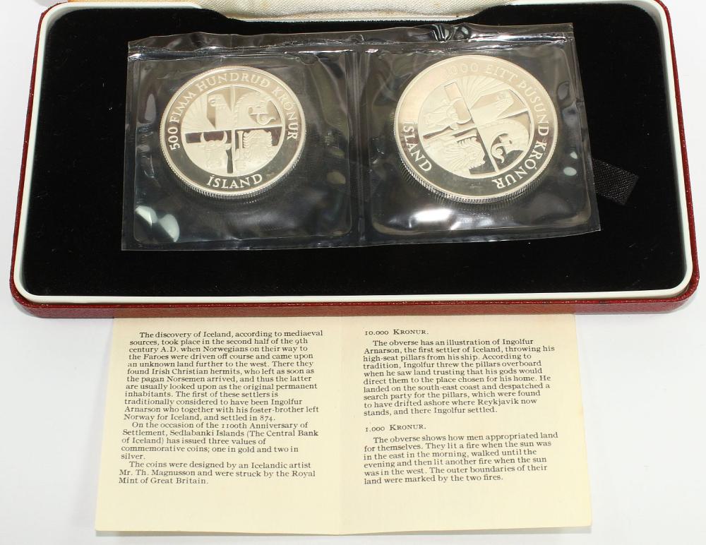 Iceland 874 - 1974 Proof 50... image