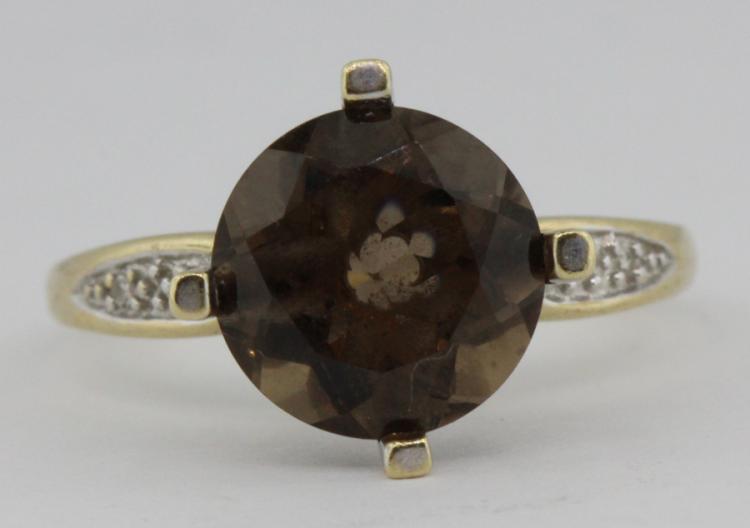 Smokey Quartz and Diamond R... image