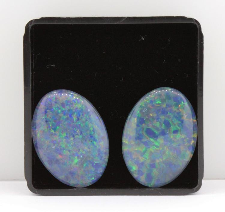 Semi-black Opal Triplets (2... image