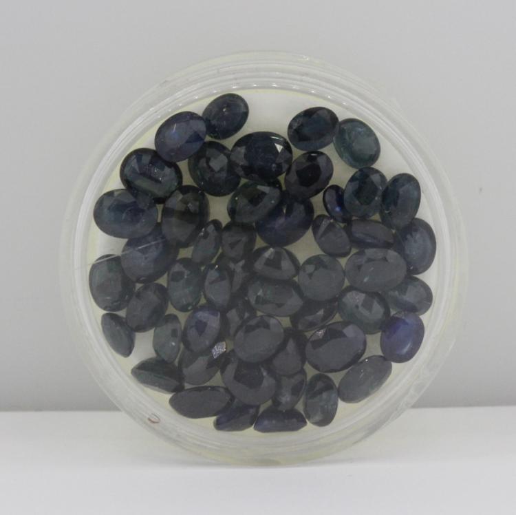 Faceted Blue Sapphires (50 ... image