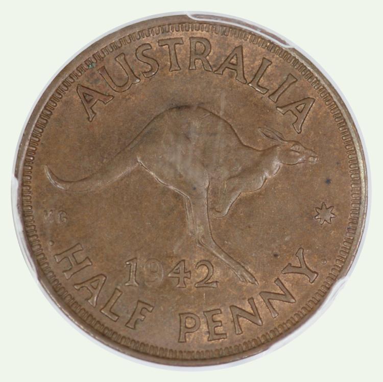 Australia 1942 I Halfpenny,... image