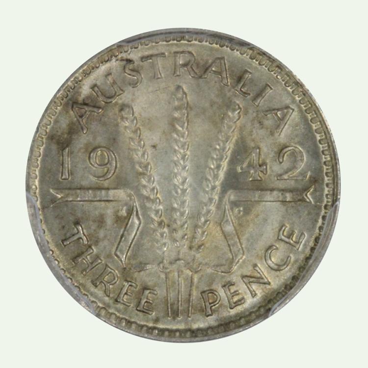 Australia 1942 Threepence -... image