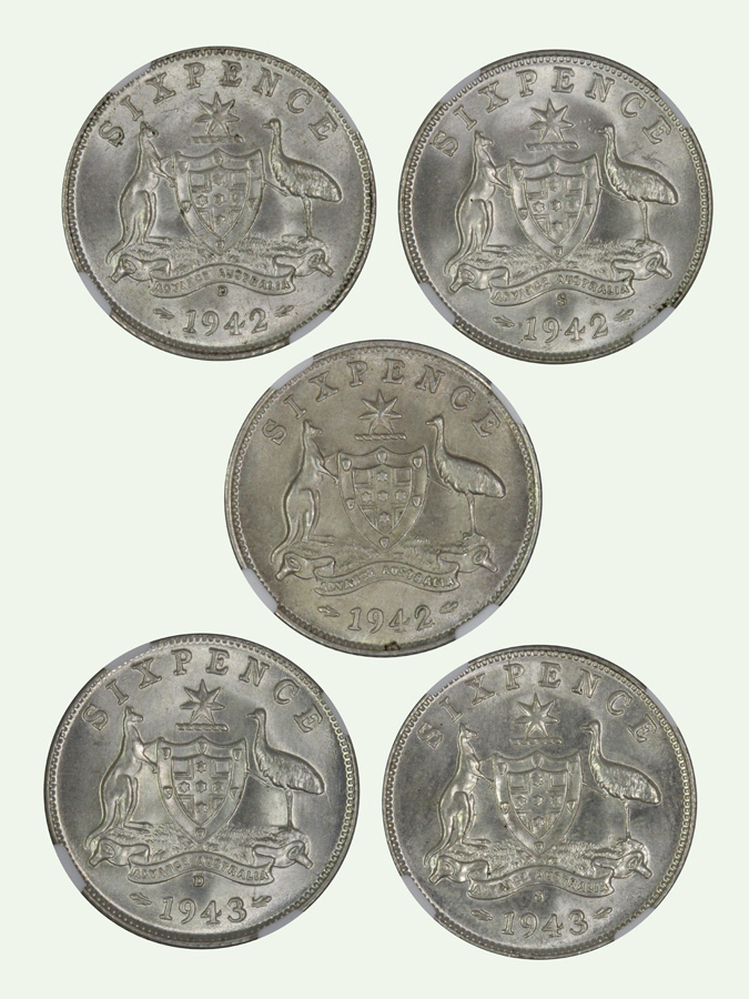 Australia 1942 (M), 42D, 42... image