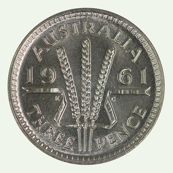 Australia 1961 Proof Threep... image