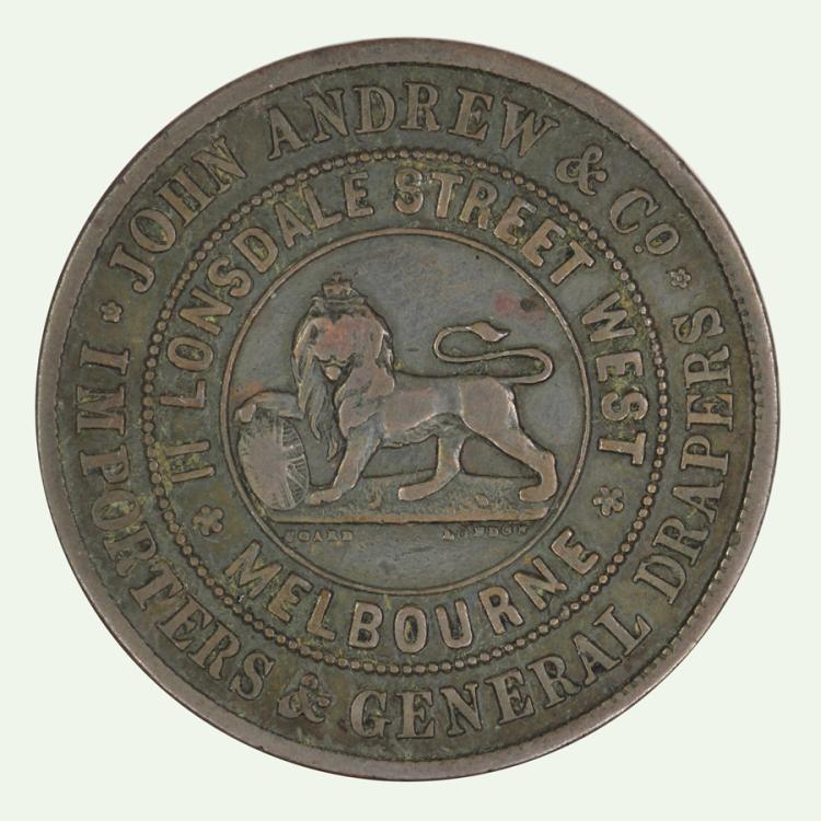 Australia Penny Token 'John... image