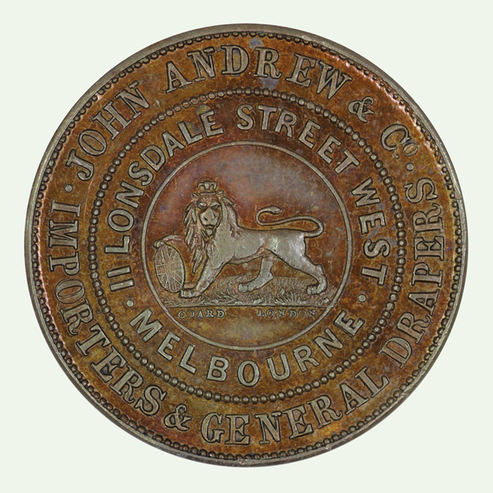 Australia Halfpenny Token '... image