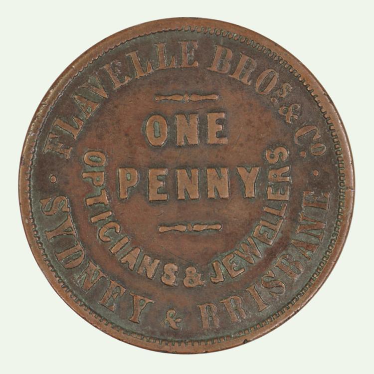 Australia Penny Token 'Flav... image