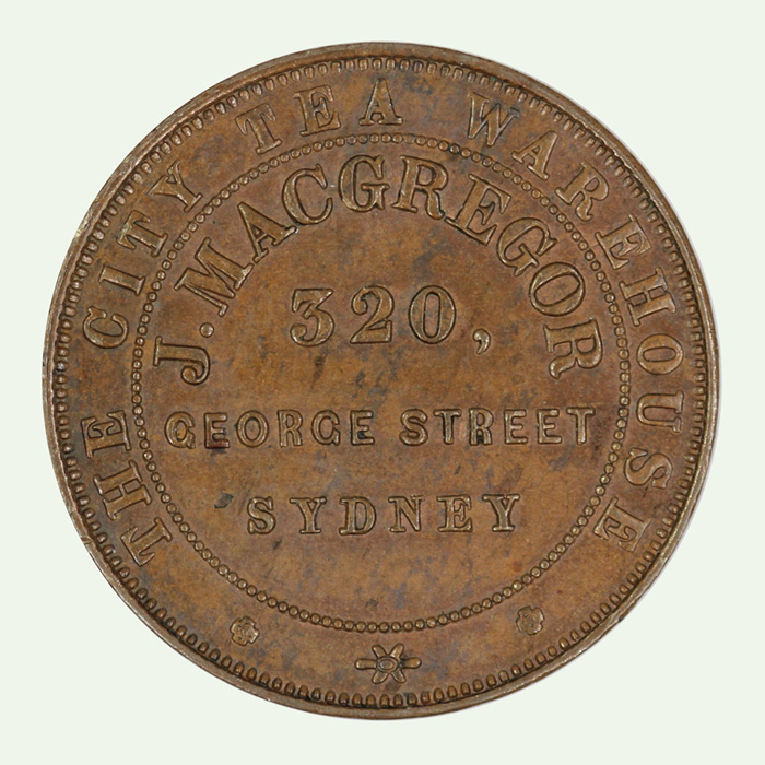 Australia Halfpenny Token '... image