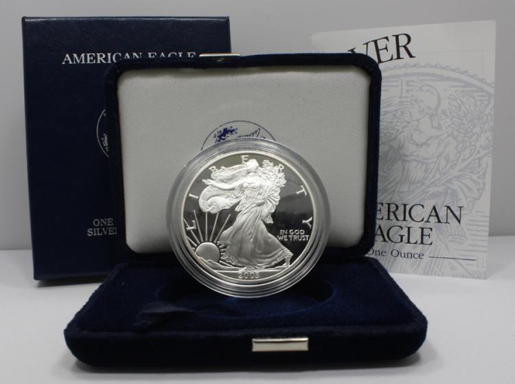 USA 2003 Proof Silver Dollar image