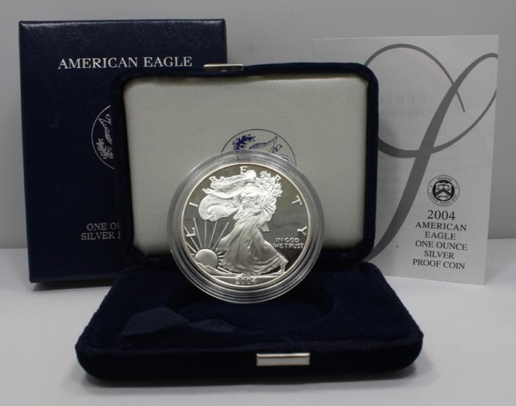 USA 2004 Proof Silver Dollar image