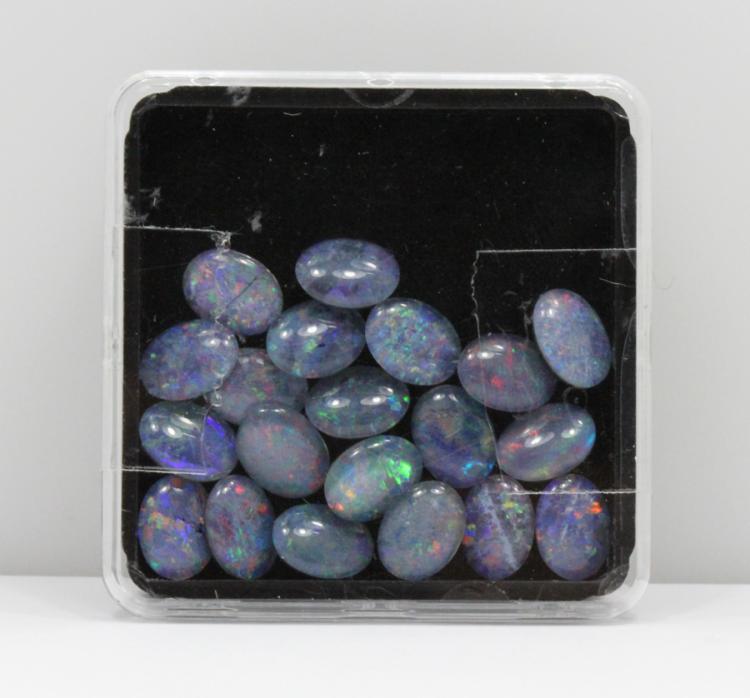 Semi-black Opal Triplets (2... image