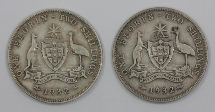 Australia 1932 Florin (2 co... image