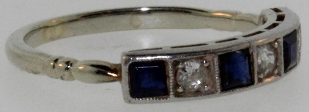 Diamond & Sapphire Ring in ... image