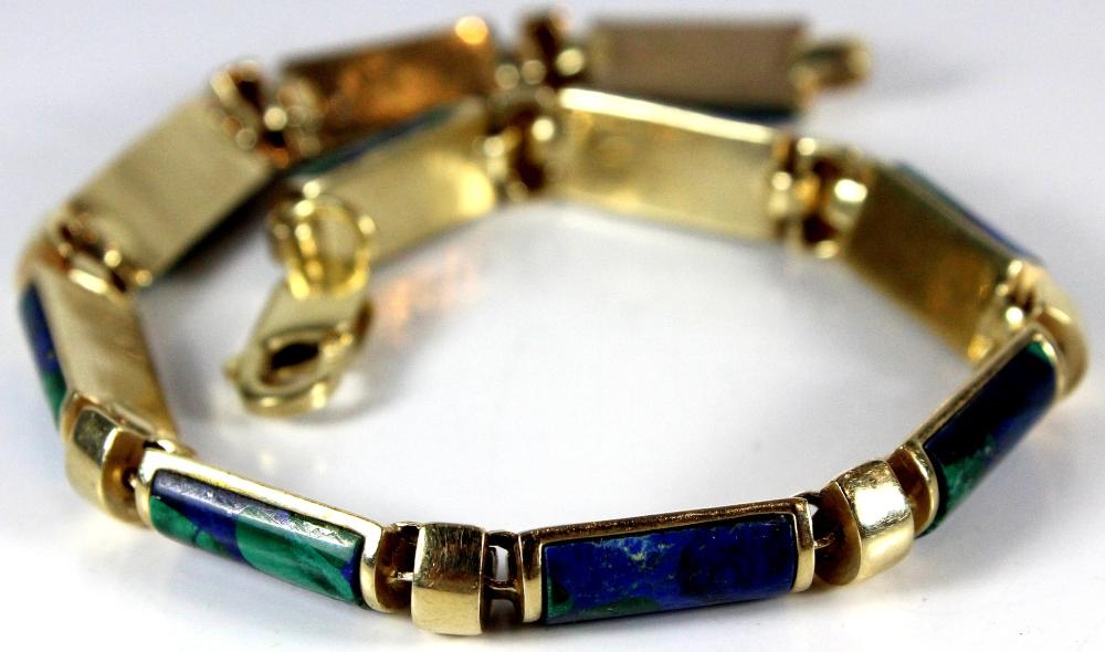 Heavy Link Bracelet in 14ct... image