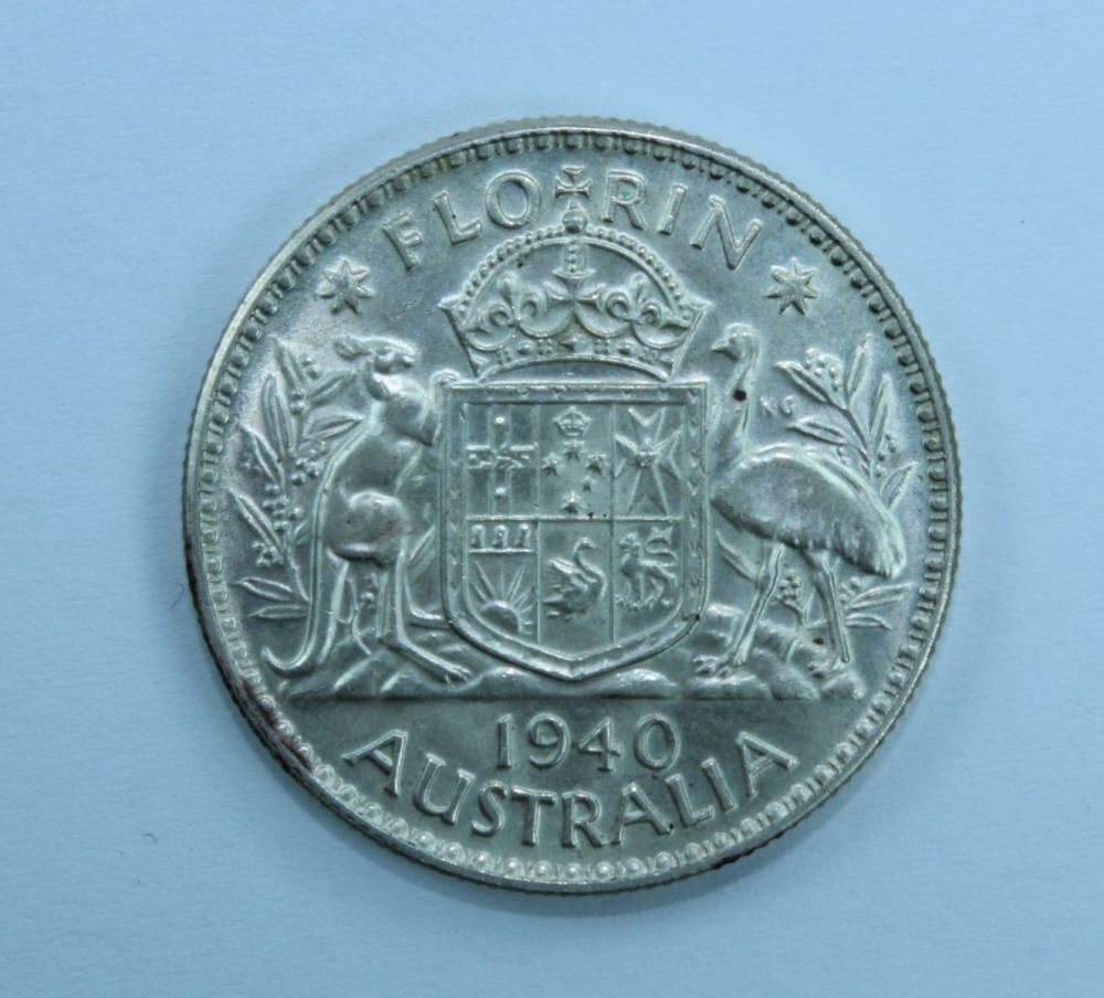 Australia 1940 Florin, Unci... image